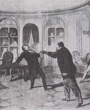 Victor Noir assassinato da Pier Bonaparte