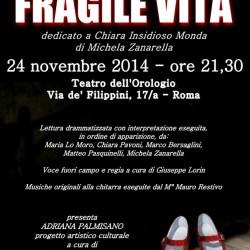 Fragile vita al Teatro dell’Orologio