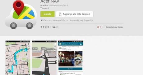 Acer NAV   App Android su Google Play