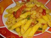 Garganelli gamberi zucchine