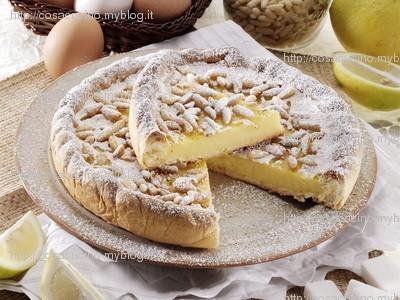 Torta della nonna (Light e veloce)