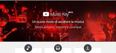 Google sfida Spotify con YouTube Music Key