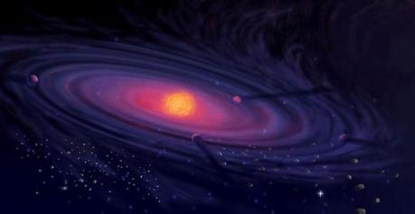 Rappresentazione artistica di un disco protoplanetario. Crediti: Pat Rawlings / NASA.