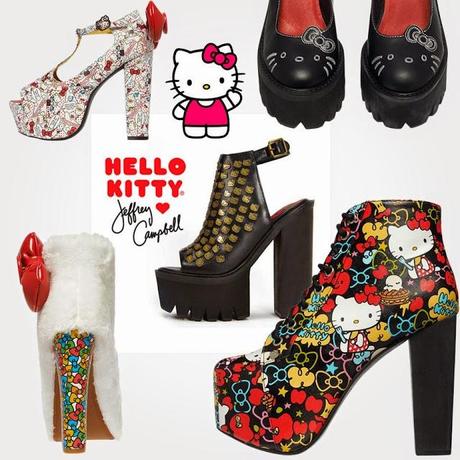 JEFFREY CAMPBELL FOR HELLO KITTY LIMITED EDITION 40TH ANNIVERSARY