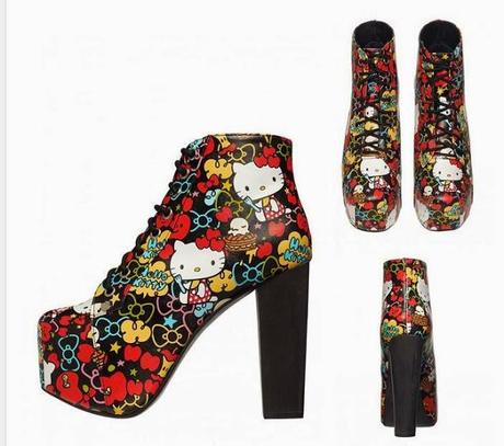 JEFFREY CAMPBELL FOR HELLO KITTY LIMITED EDITION 40TH ANNIVERSARY