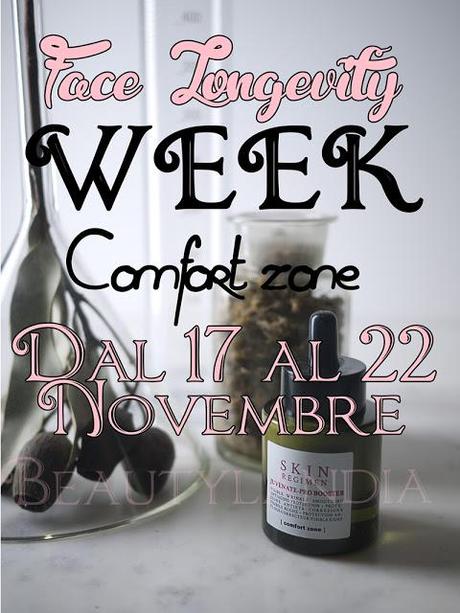 Dal 17 al 22 Novembre Face Longevity Week di COMFORTZONE