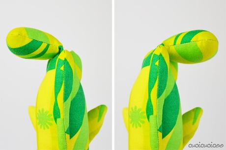 Finger Pocket Fish: a review of the softie toy pattern by Just Bananas over Soft Toys