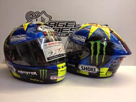 Shoei X.Spirit II J.McGuinness Macau 2014 by Rage Designs