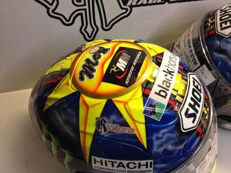 Shoei X.Spirit II J.McGuinness Macau 2014 by Rage Designs