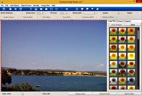 Toolwiz Pretty Photo: potente editor di immagini