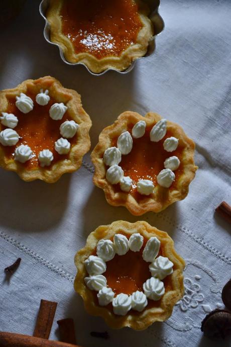 pumpkin pie - minipie di alla zucca