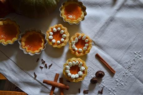 pumpkin pie - minipie di alla zucca