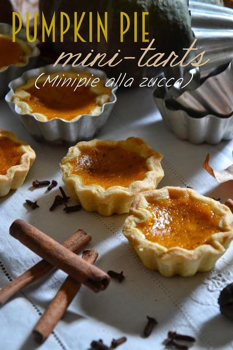 pumpkin pie - minipie di alla zucca