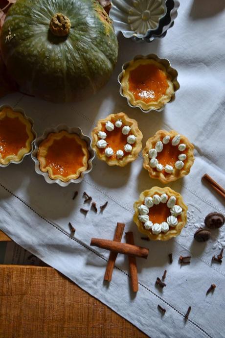 pumpkin pie - minipie di alla zucca