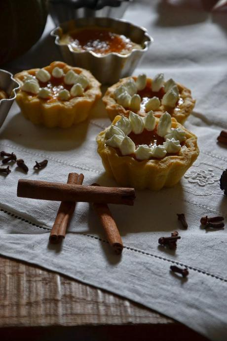 pumpkin pie - minipie di alla zucca