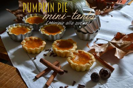 pumpkin pie - minipie di alla zucca