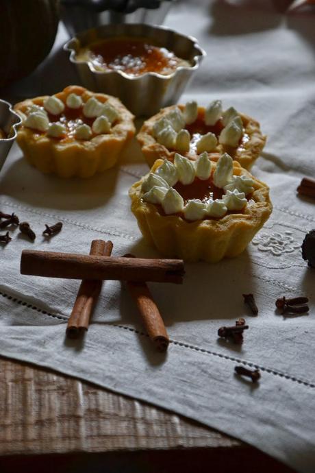 pumpkin pie - minipie di alla zucca