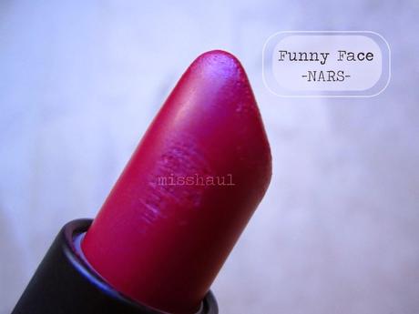 NARS Funny Face Lipstick { Review, Swatch, Comparison }