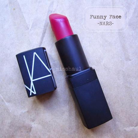 NARS Funny Face Lipstick { Review, Swatch, Comparison }