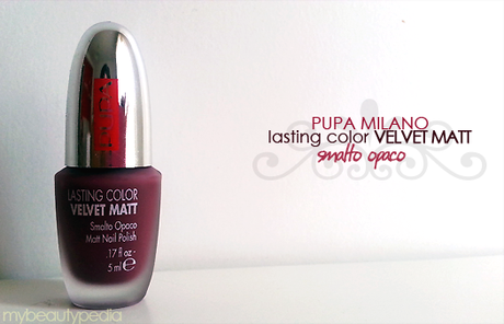 [review] Pupa Milano Lasting Color smalto opaco #004 wine