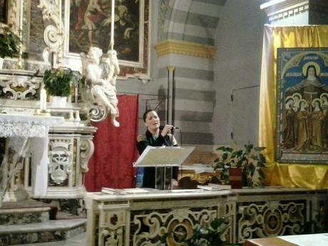 Innamoramento e amore nella Chiara di Assise, nella bella ed esteticamente spirituale Lectio Magistralis della  saggista e docente Marilena Cavallo  in un cammino di fede e di devozione