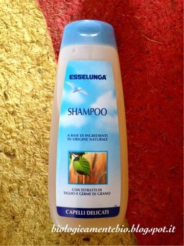 ESSELUNGA: SHAMPOO PER CAPELLI DELICATI