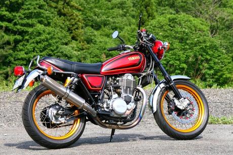 Yamaha SR 500 1985 by Greentea