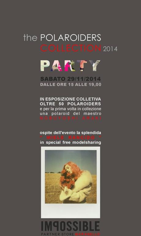 29 novembre 2014 – The Polaroiders Collection Party
