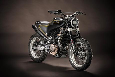 Husqvarna Svartpilen 401 Concept @ Eicma 2014