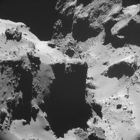 Comet 67P on 20 October (A) - NAVCAM