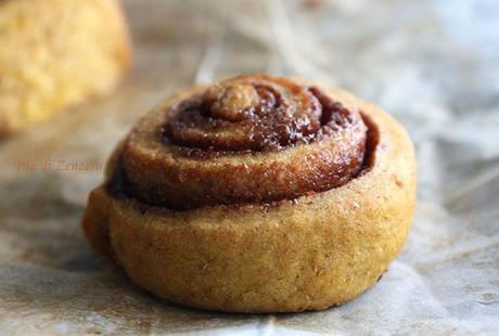 pan brioche cannella e zucca vegan