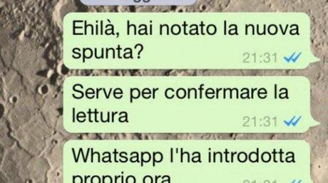 Whatsapp spunta blu