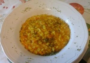 risotto con zucca curcuma e pistacchi