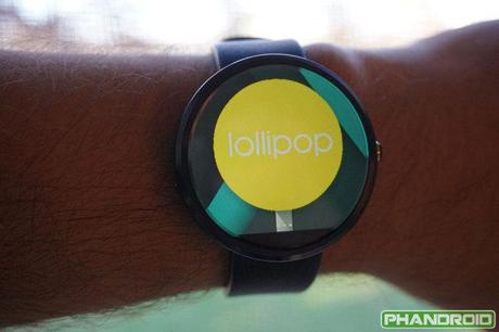 Android 5.0 in arrivo anche sugli smartwatch