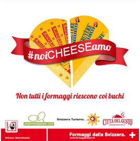 #NOICHEESEAMO Terzo contest dei Formaggi Svizzeri 2