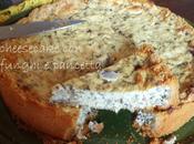 Cheesecake funghi pancetta