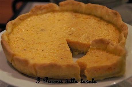 Quiche alla  zucca e curry