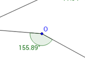 Angoli centro alla circonferenza GeoGebra