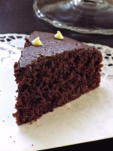 Torta cielo stellato (cacao e gocce di cioccolato bianco)