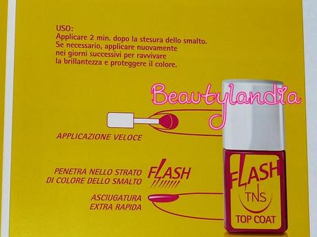 TNS COSMETICS - Smalto 411 e Flash top coat (manicure perfetta in 5 minuti) -
