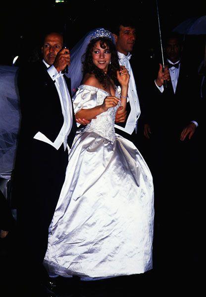 mariah carey, abito da sposa, matrimonio, wedding, celebrities