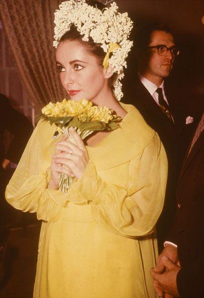 liz taylor, abito da sposa, matrimonio, wedding, celebrities