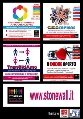4 gruppi stonewall per impronta
