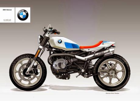 Design Corner - BMW R 1200 AR American Roadster Concept by Oberdan Bezzi