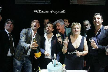 COMPLEANNO LORENZO CREA GRAZIELLA PAGANO 2014 TEATRO POSILLIPO NAPOLI FOTO GOSSIP EVENTO