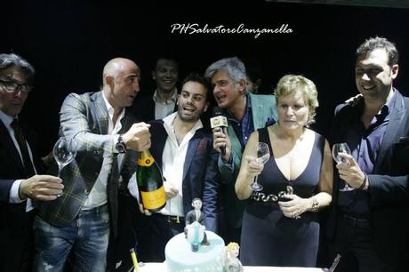 COMPLEANNO LORENZO CREA GRAZIELLA PAGANO 2014 TEATRO POSILLIPO NAPOLI FOTO GOSSIP EVENTO