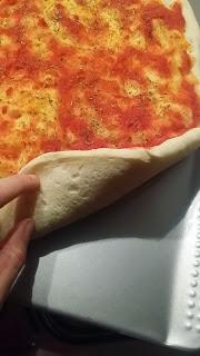 Pizza Parmantier....patate e gorgonzola!