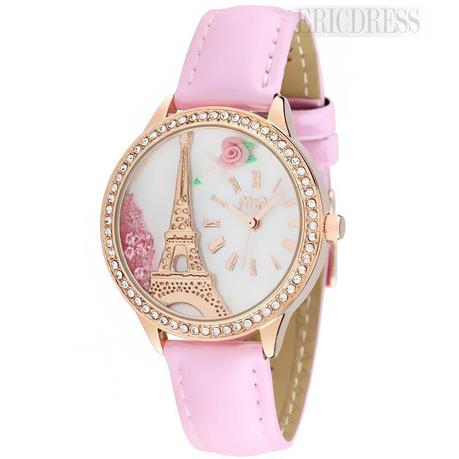 Moda Elegante Torre Eiffel Orologi per Orologi da donna