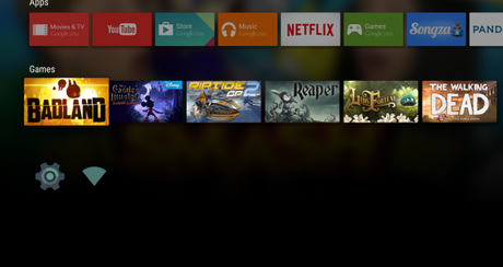 Android TV UI