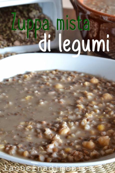 zuppa mista di legumi